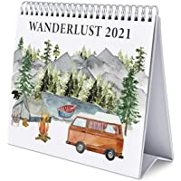 Los mejores  - ERIK - Calendario de Escritorio 2021 Wanderlust- 17x20 cm